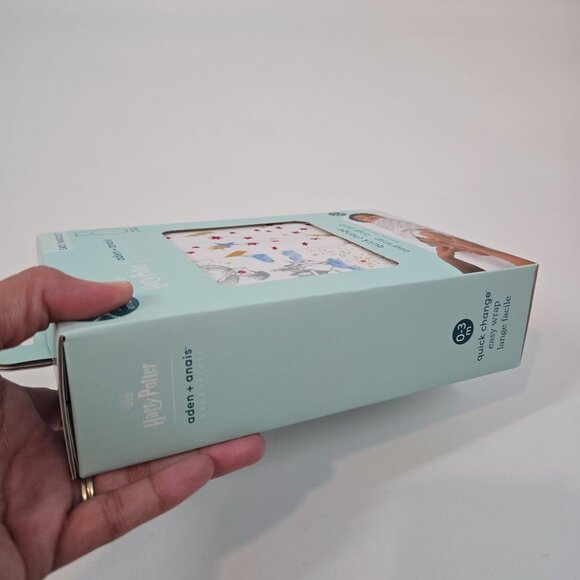 Aden & Anais Harry Potter Quick Change Easy Swaddle 2 Pack Zipper 0-3 M NEW - Picture 5 of 7